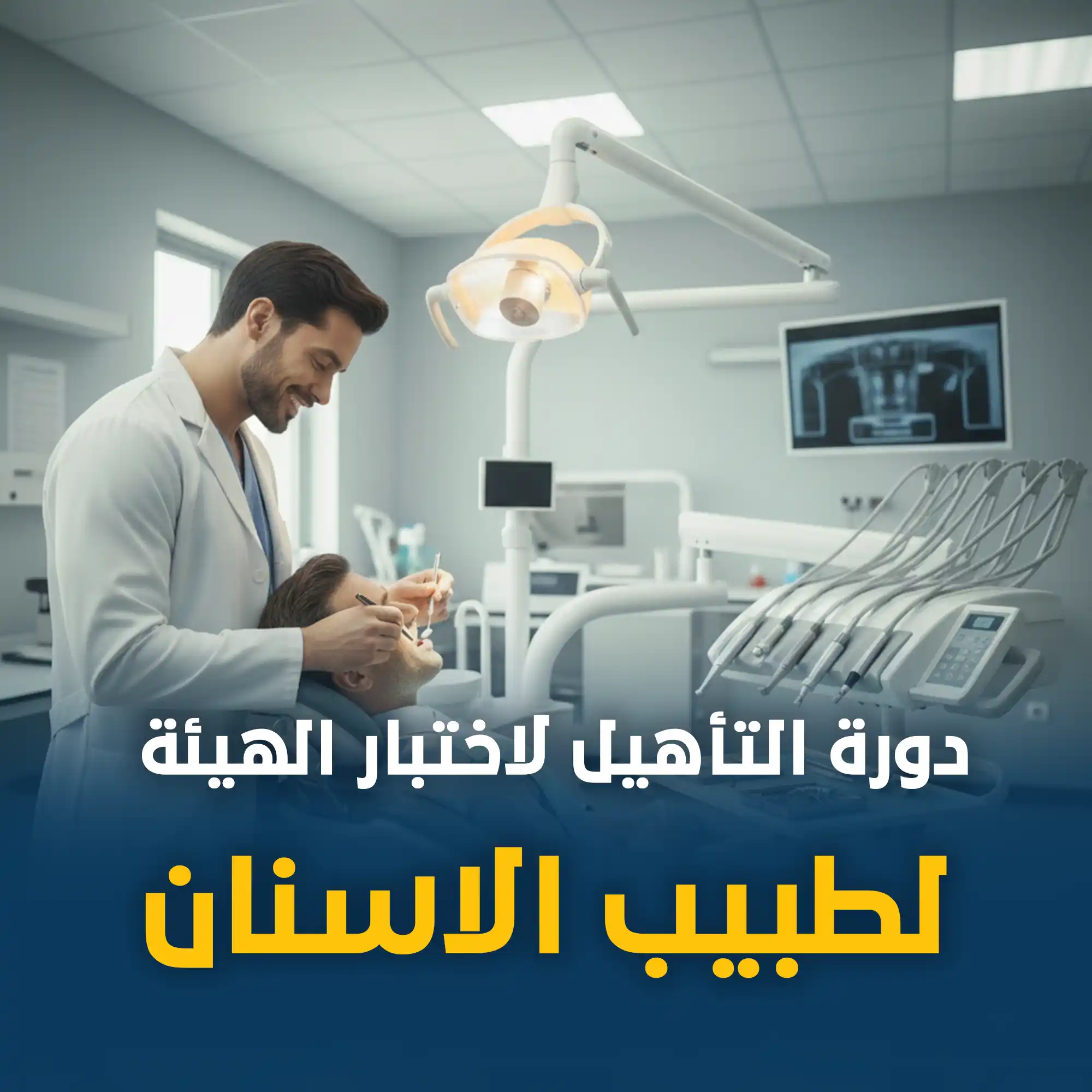 دوره التأهيل لاختبار الهيئه لطبيب الاسنان