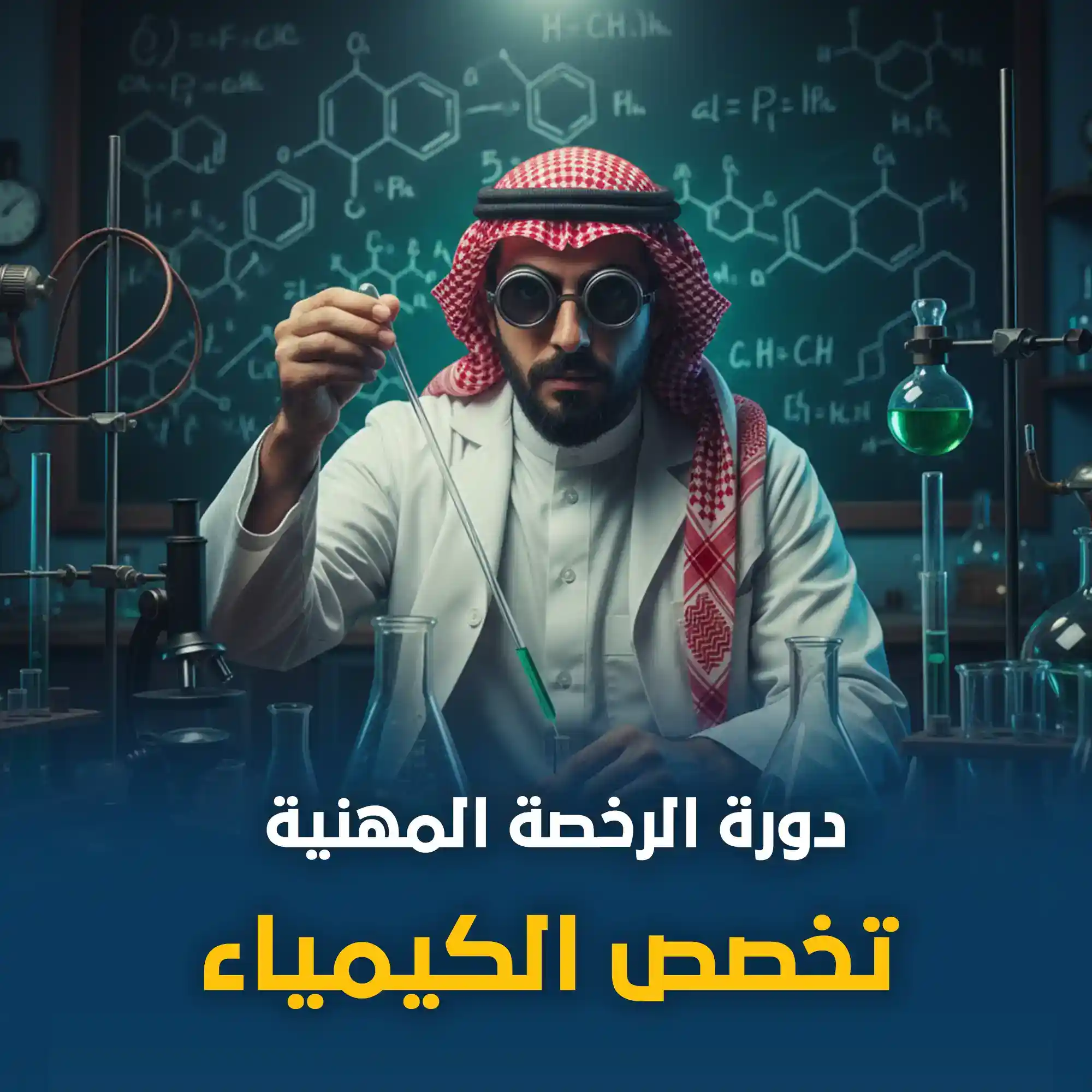 دورة الرخصة المهنية ( تخصص الكيمياء ) الدفعة الثالثة - مسجلة