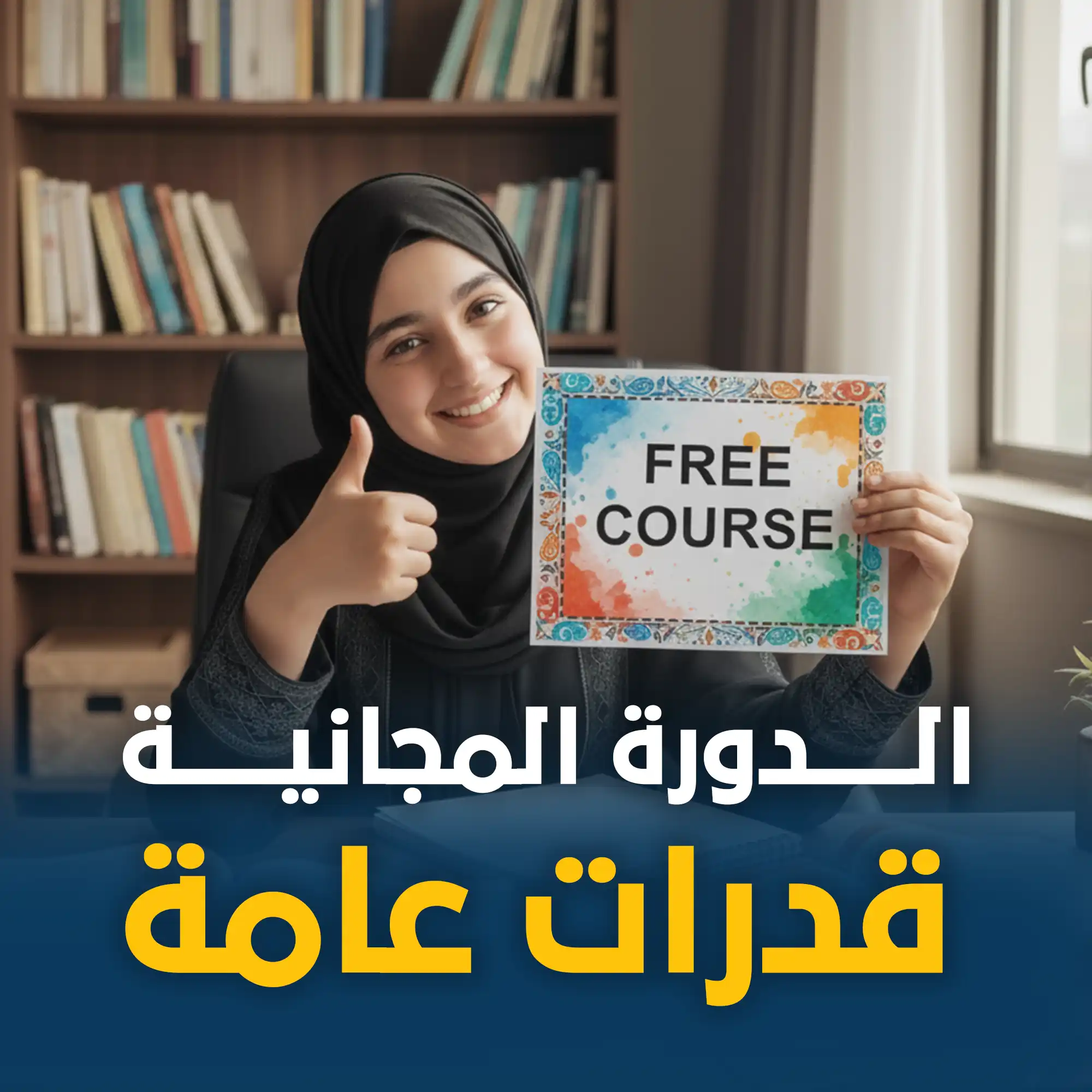 دورة الشراكة المجتمعية لقدرات الثانوي بعنوان: "المدخل إلى التأسيس في الكمي واللفظي"