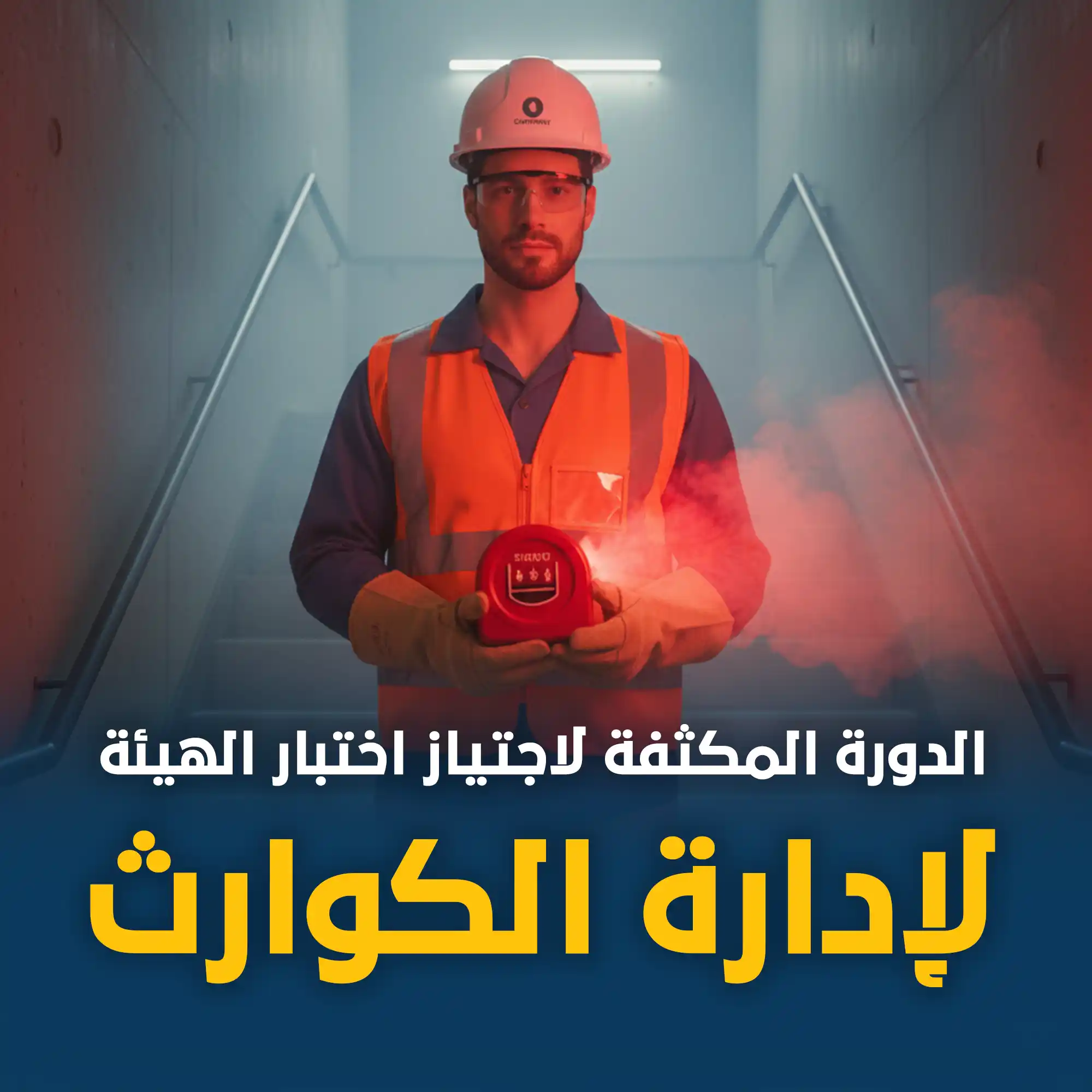 الدورة المكثفة لاجتياز اختبار الهيئة لإدارة الكوارث